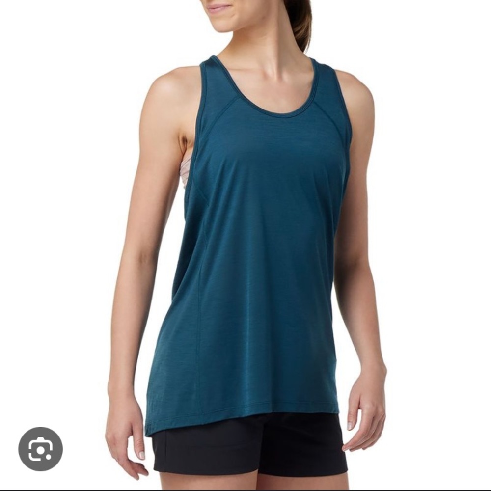 Smartwool Blue Tank Top for Versatile Comfort